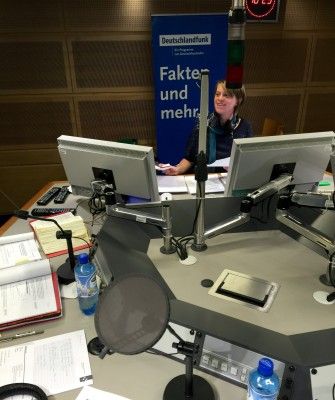 Hinter den Kulissen beim Deutschlandfunk 