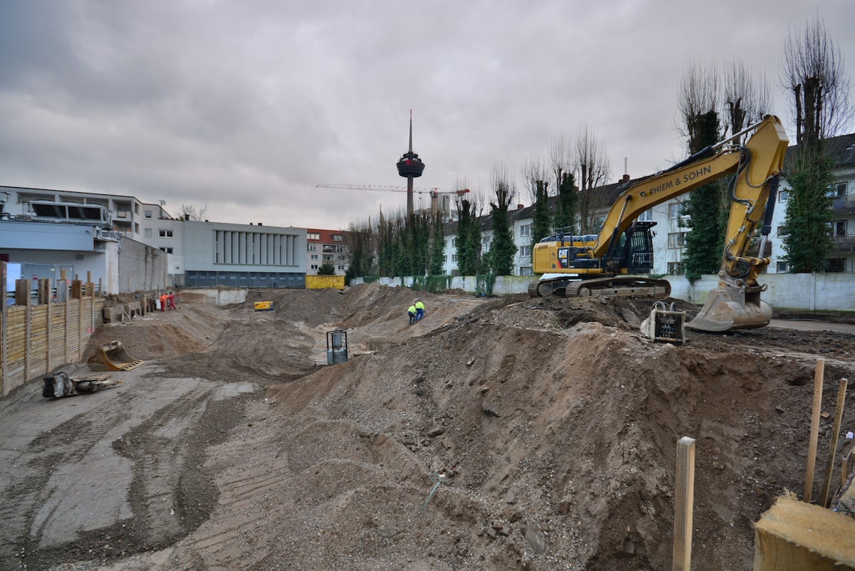 Baustelle LIVING EHRENFELD